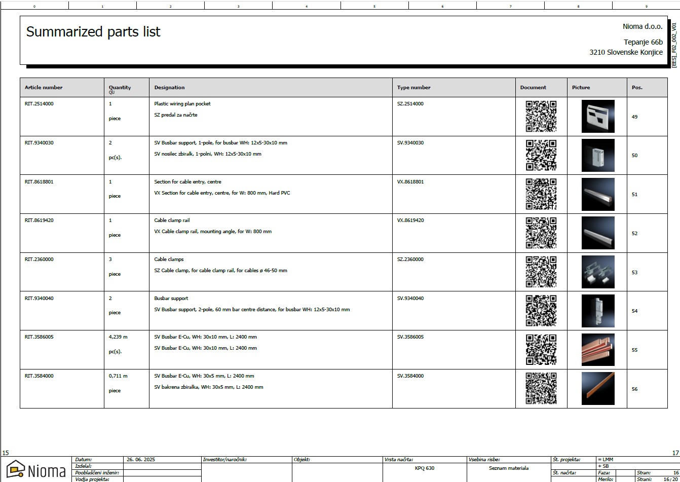 Nioma – plan Eplan KPQ630 4